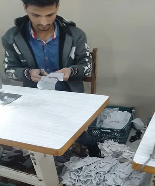 Factory worker in Firm Leather